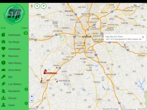 Four-Hour Heartbeat on Map