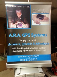 Pull Up Sign for Displays